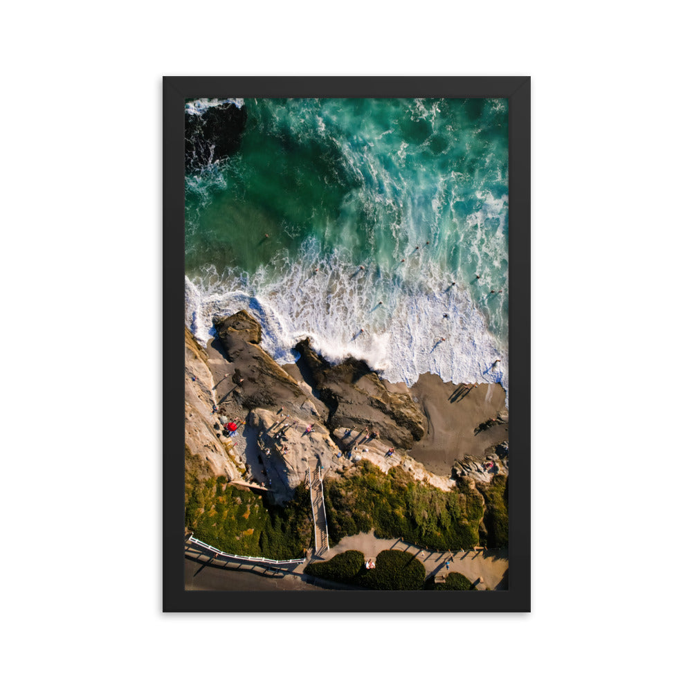Hightide Summer Framed poster