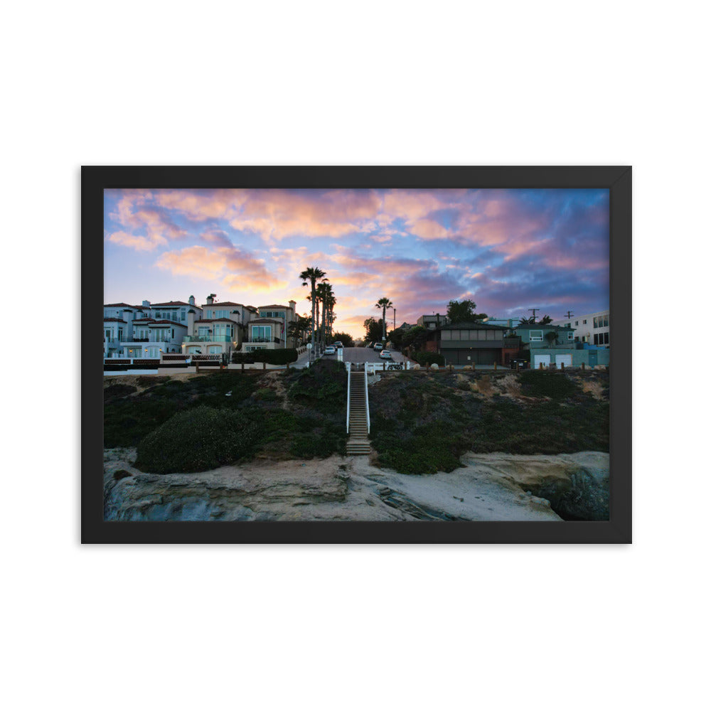 Nautilus Sunrise Framed poster