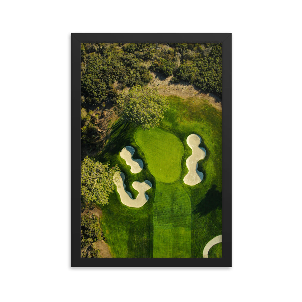 16th at Torrey Pines Framed poster