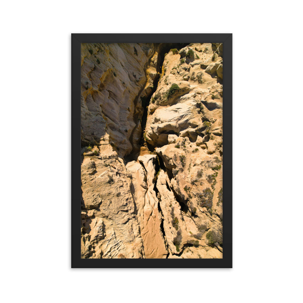 Ho Chi Min trail from above Framed poster