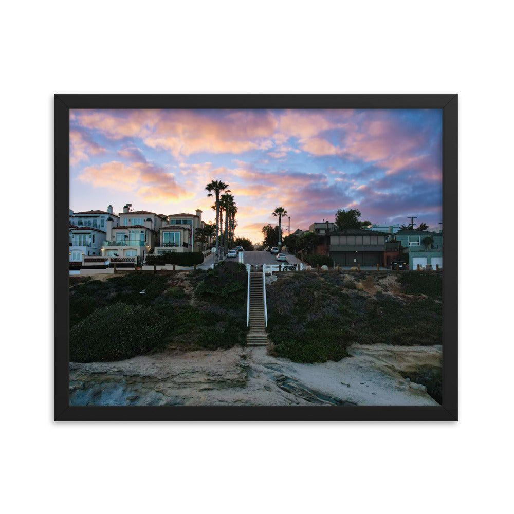 Nautilus Sunrise Framed poster