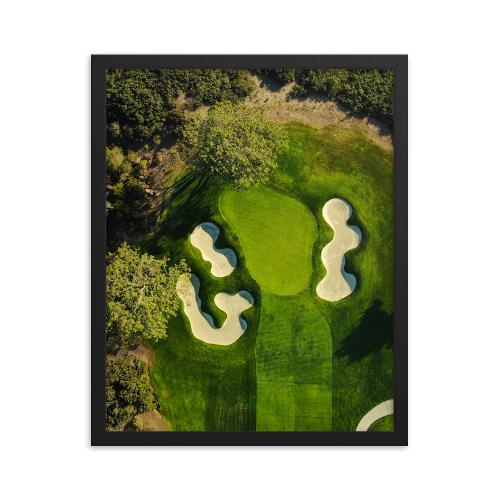16th at Torrey Pines Framed poster