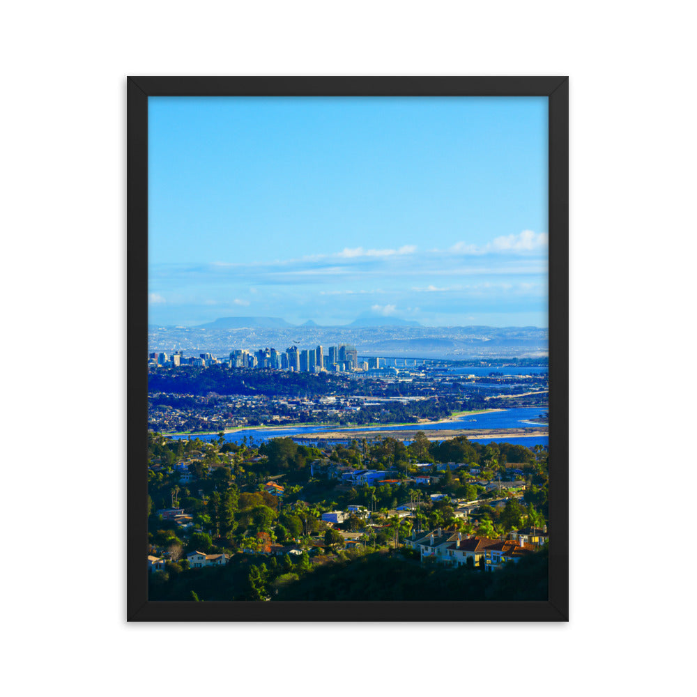 San Diego Framed poster