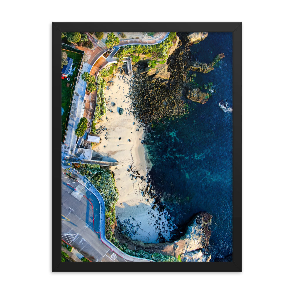 La Jolla Cove Framed poster