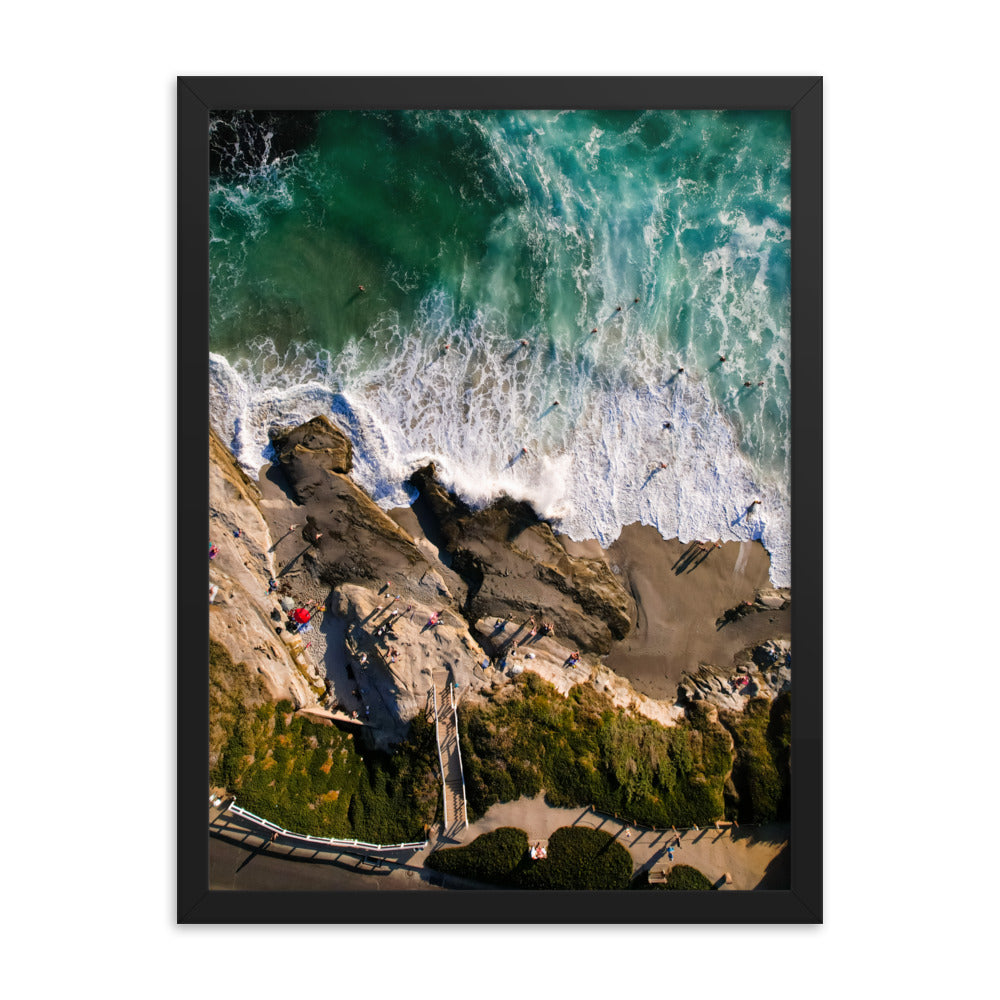 Hightide Summer Framed poster