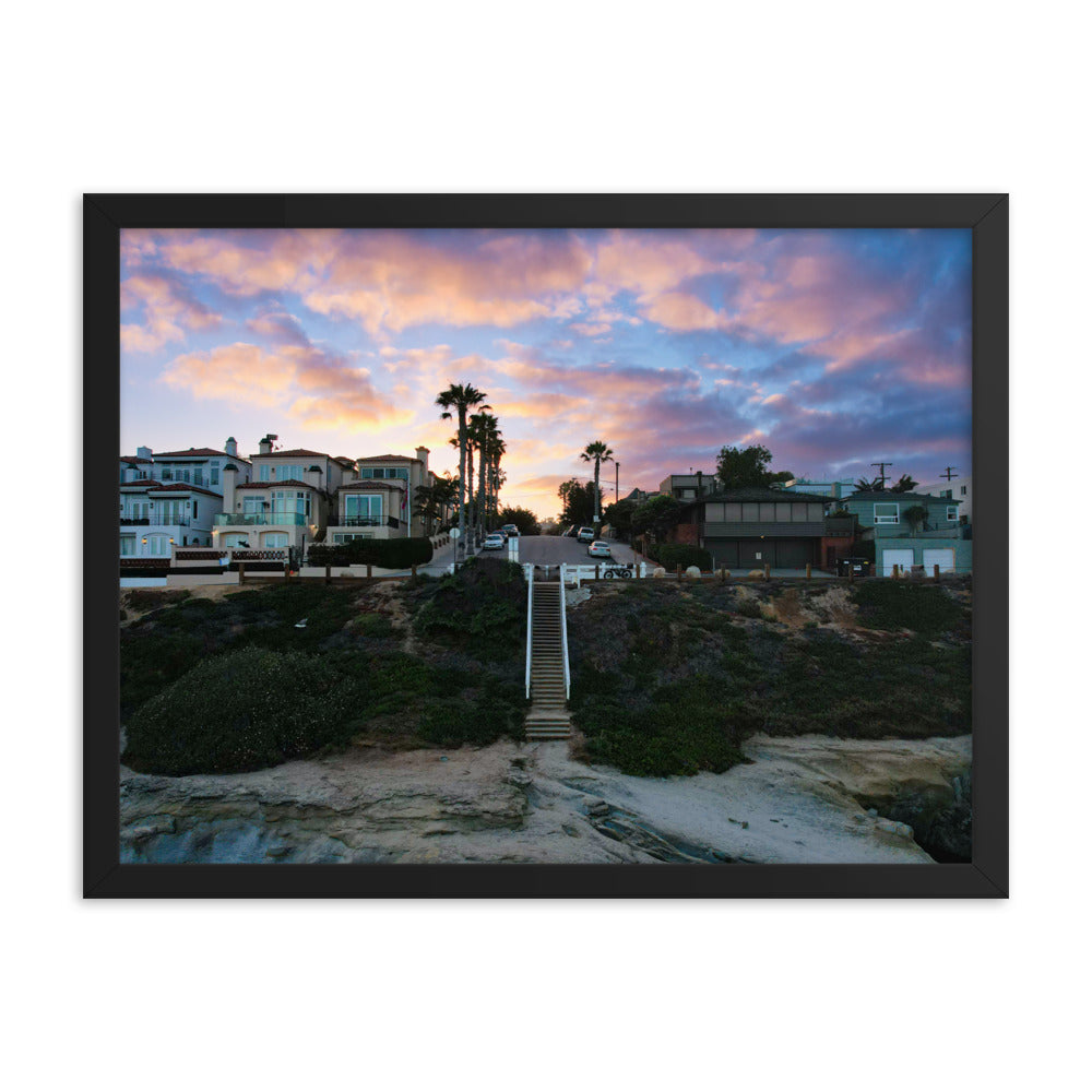 Nautilus Sunrise Framed poster