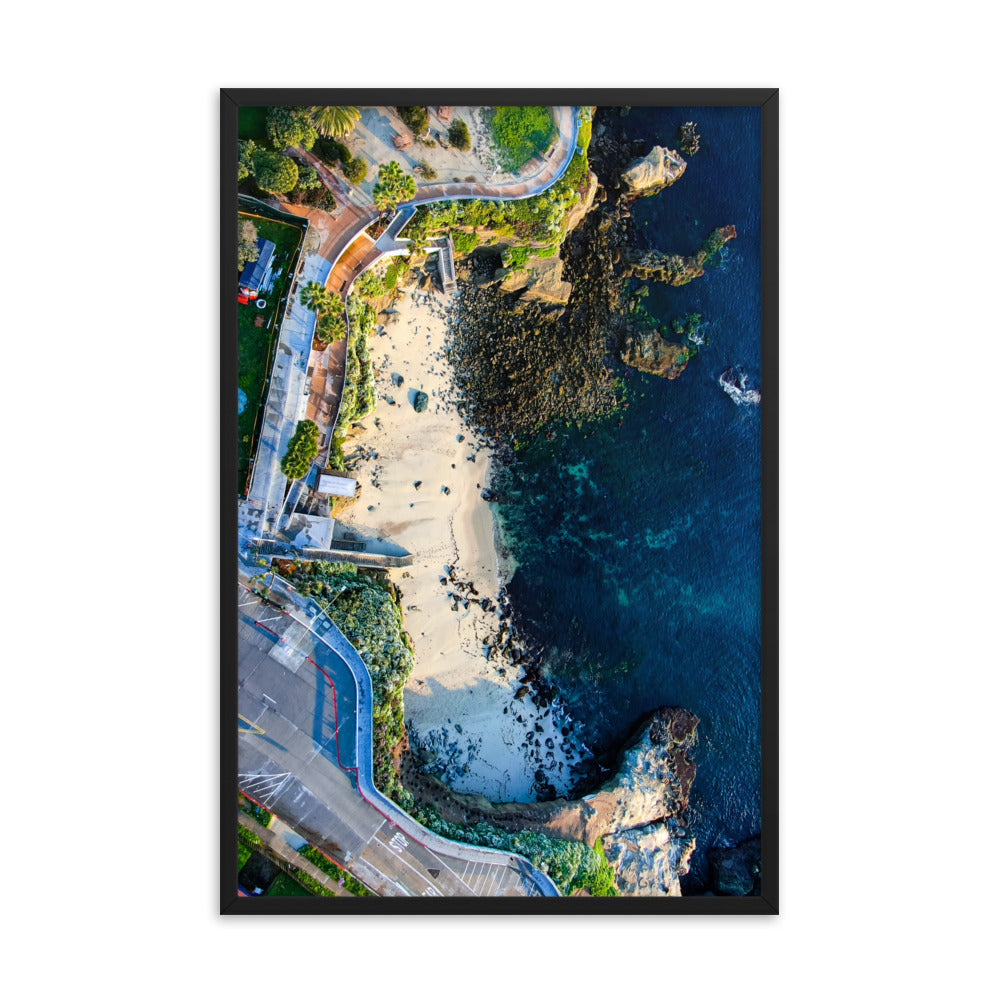 La Jolla Cove Framed poster