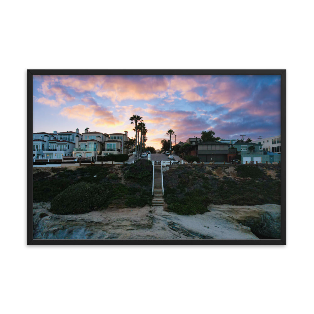 Nautilus Sunrise Framed poster