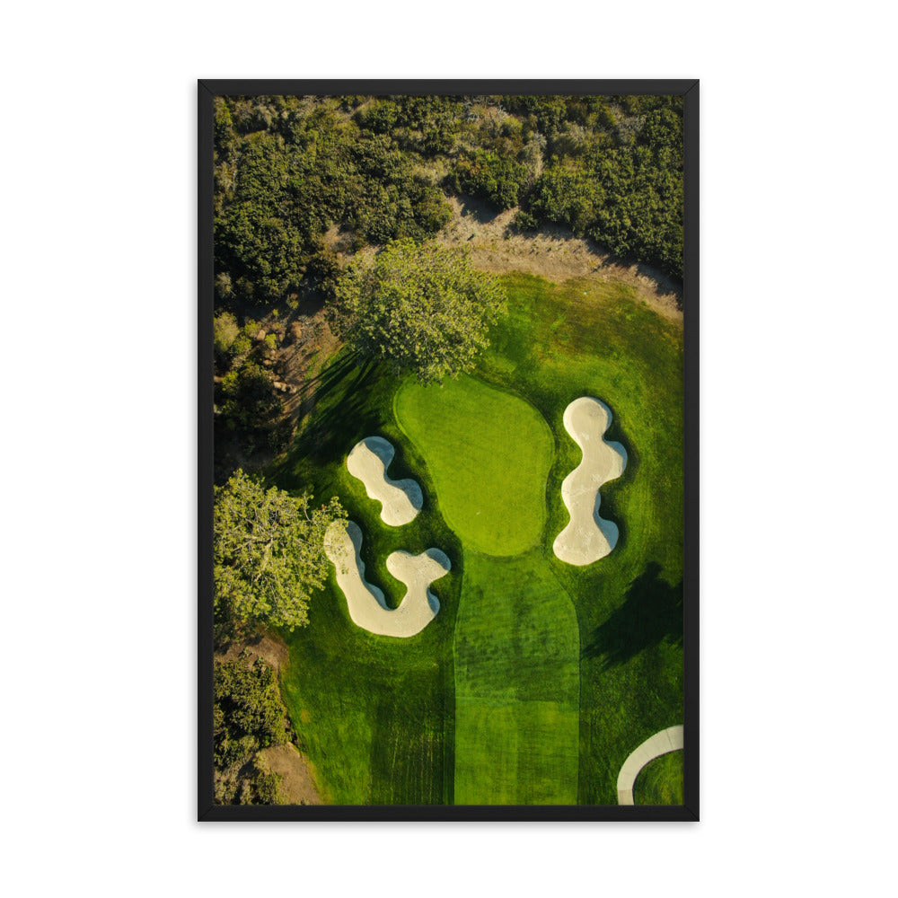 16th at Torrey Pines Framed poster