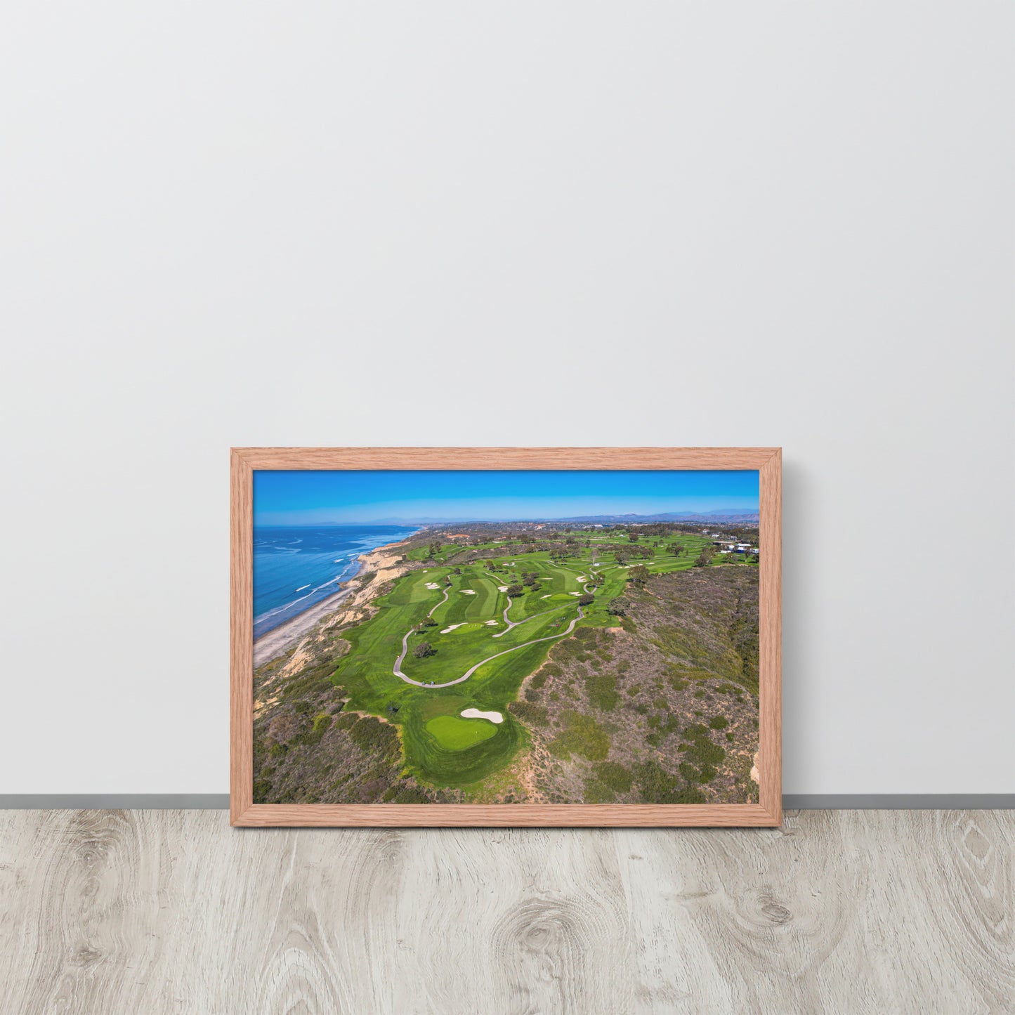 Torrey Pines Golf Course Framed poster