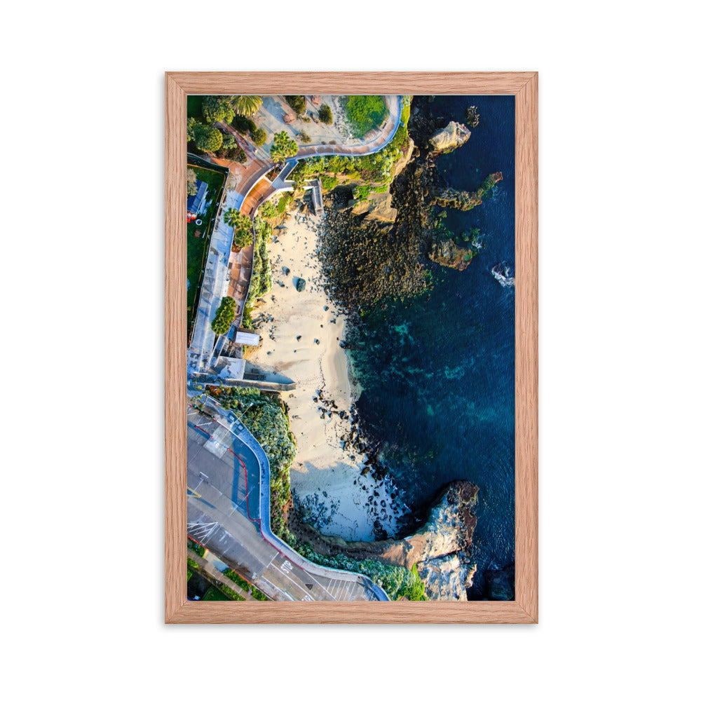 La Jolla Cove Framed poster