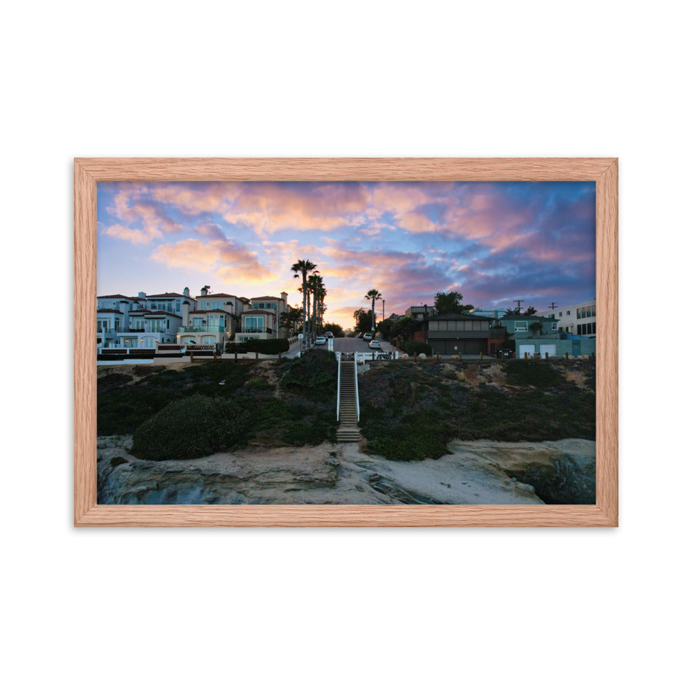 Nautilus Sunrise Framed poster