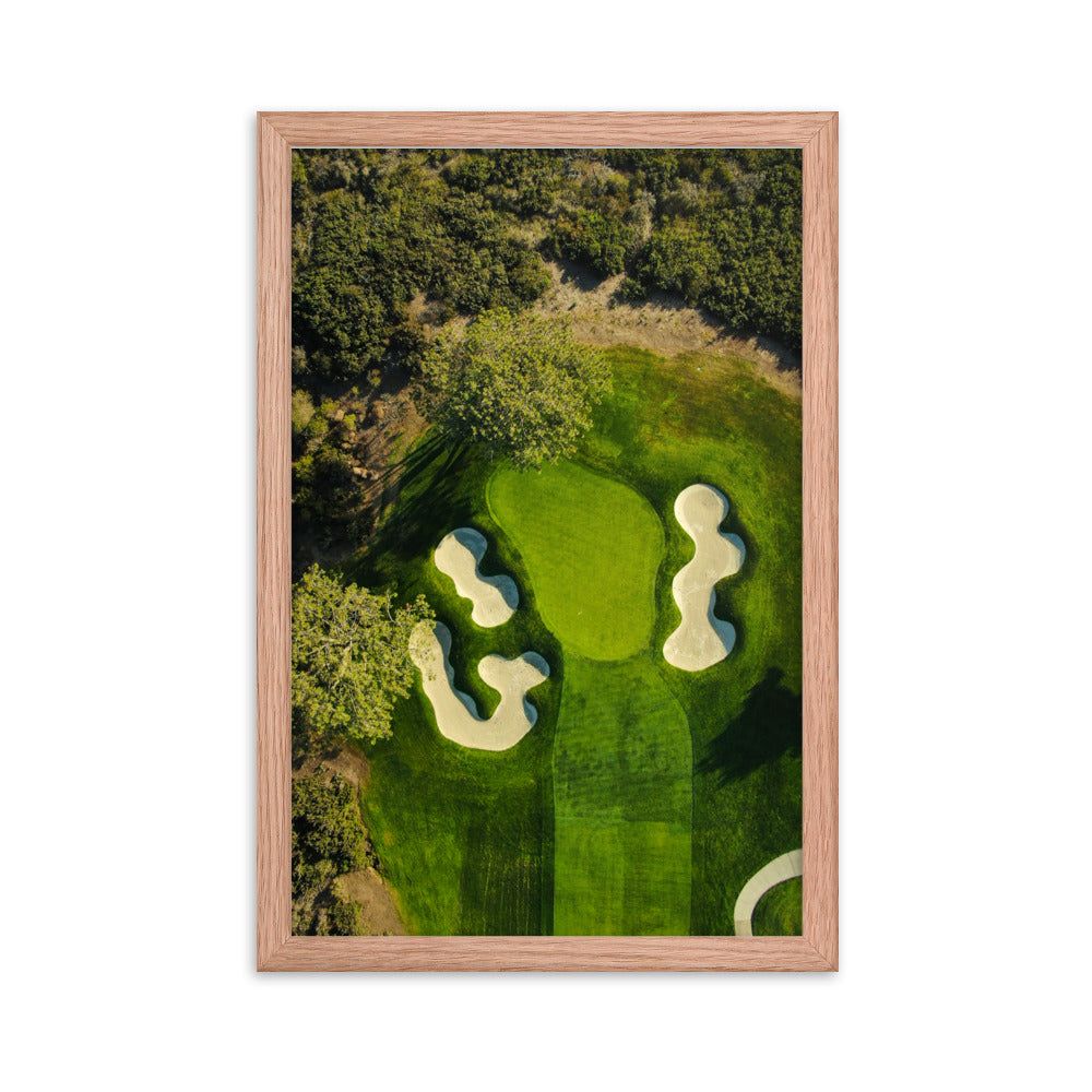 16th at Torrey Pines Framed poster