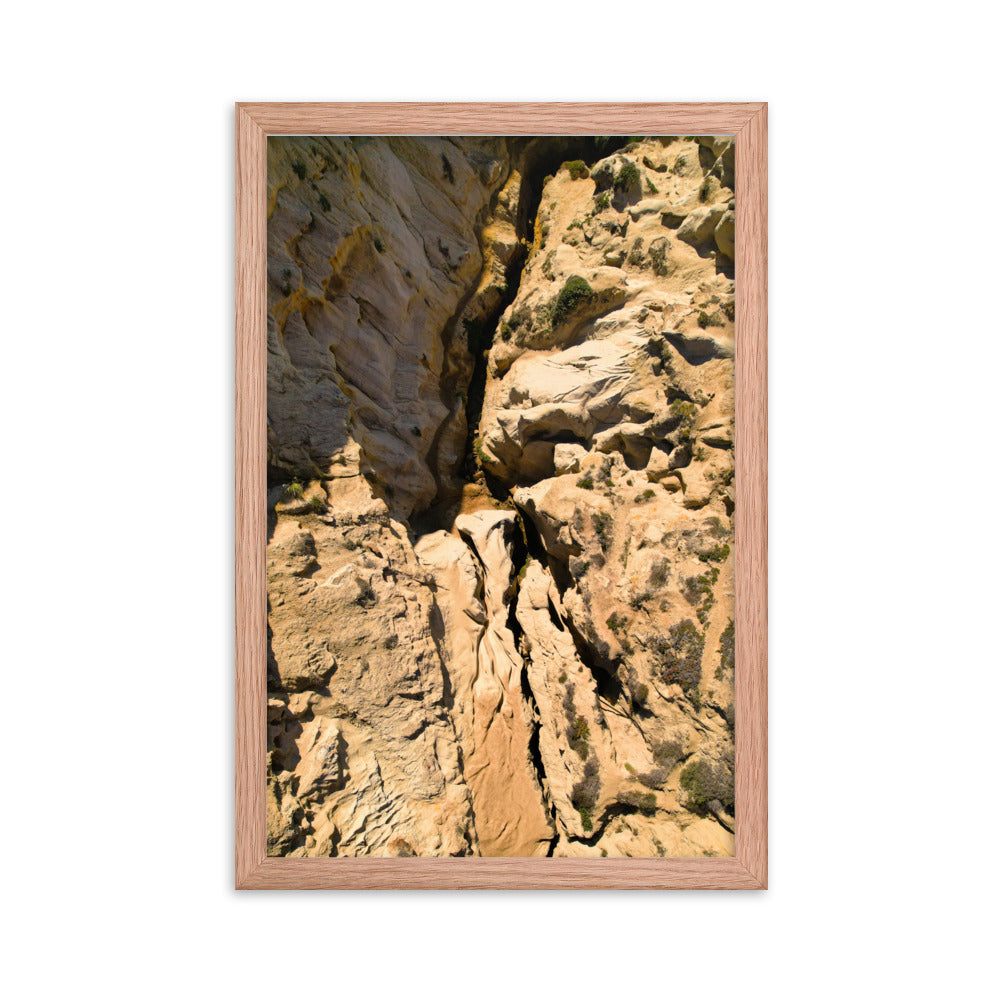 Ho Chi Min trail from above Framed poster