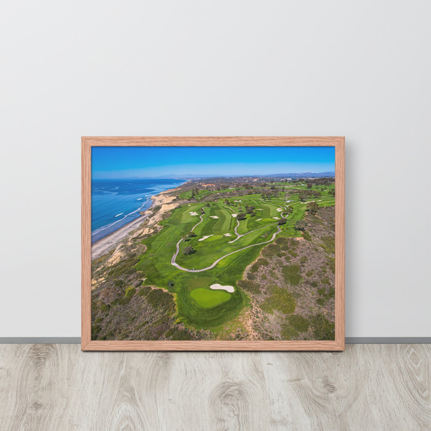 Torrey Pines Golf Course Framed poster