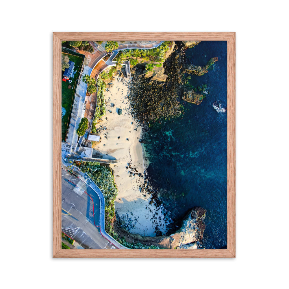 La Jolla Cove Framed poster