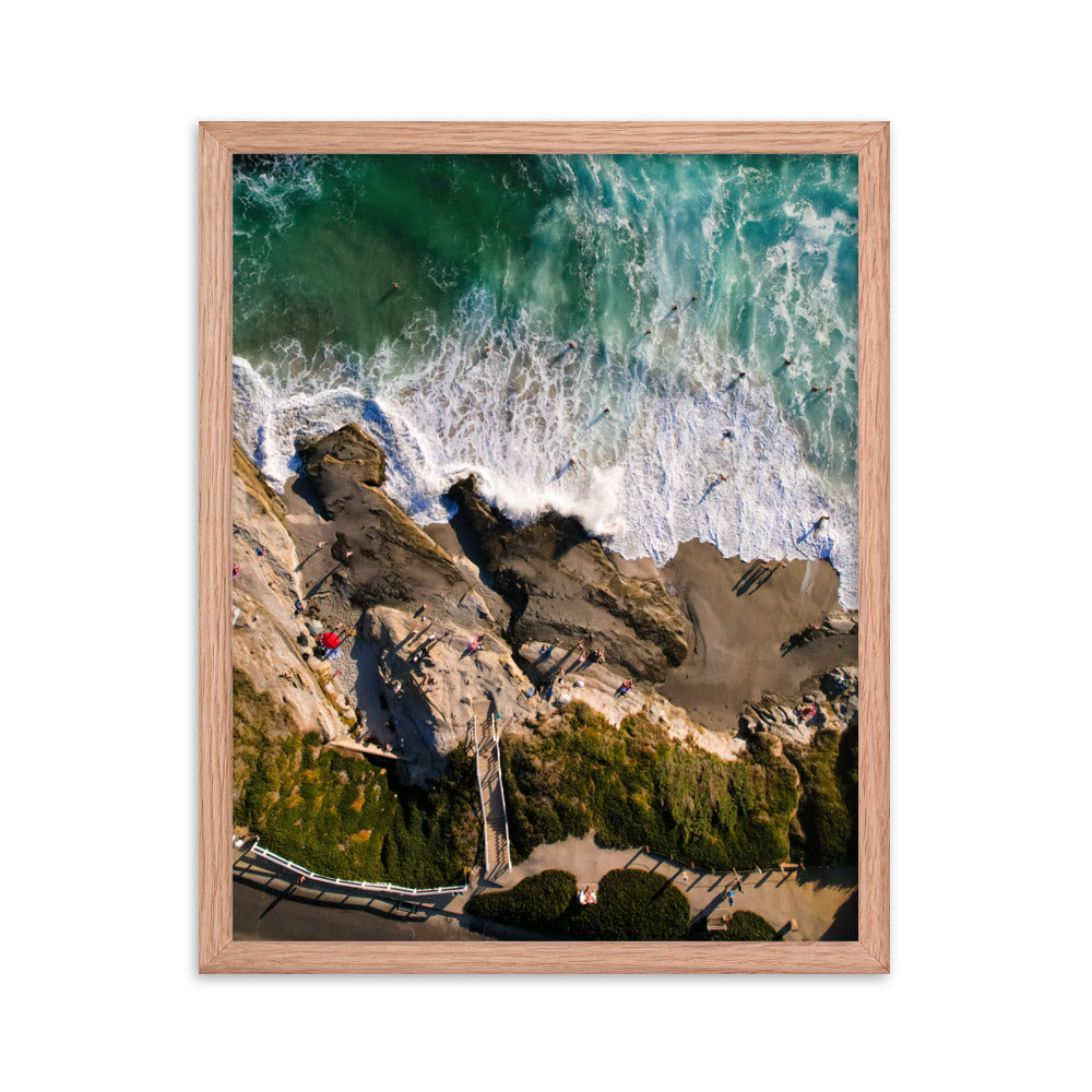 Hightide Summer Framed poster