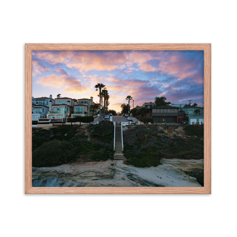 Nautilus Sunrise Framed poster