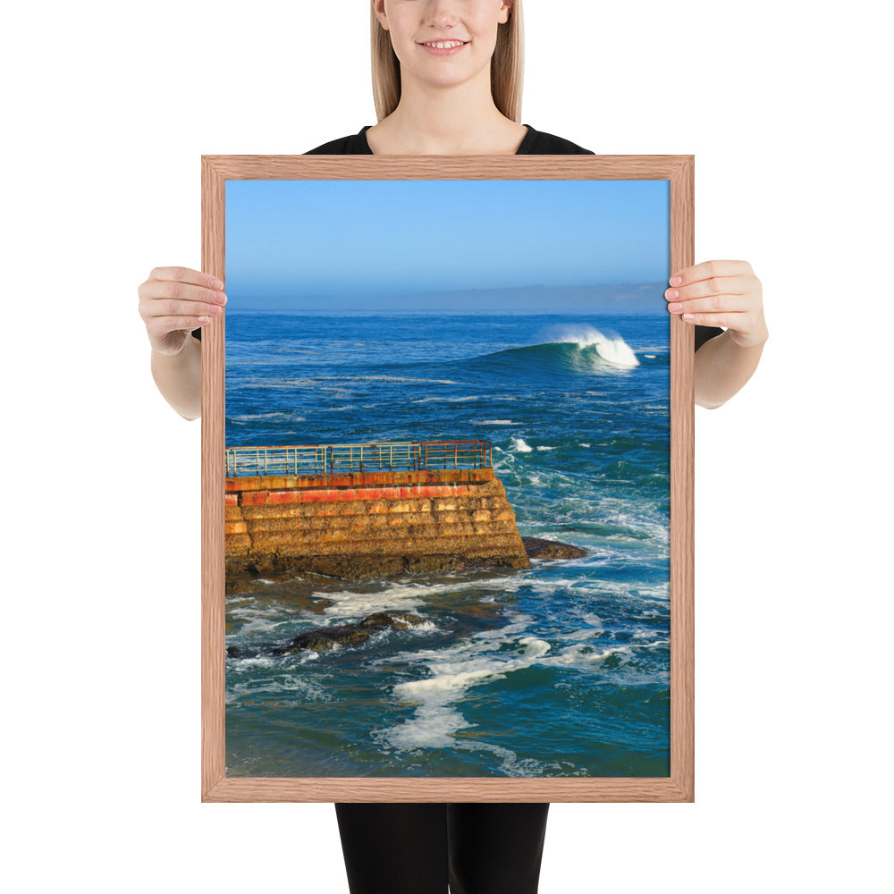 Wave Pool Framed poster