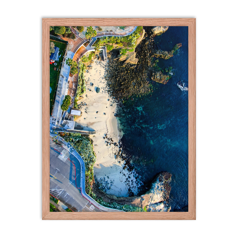La Jolla Cove Framed poster