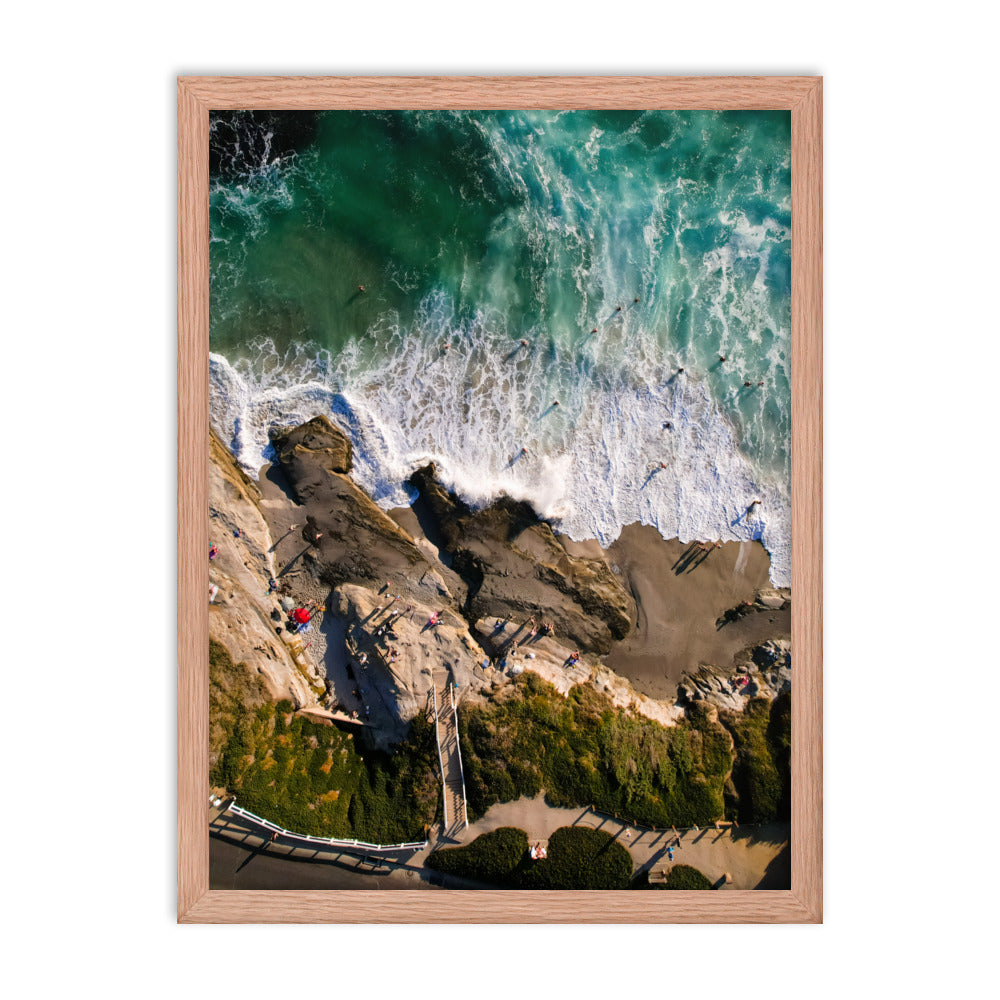 Hightide Summer Framed poster