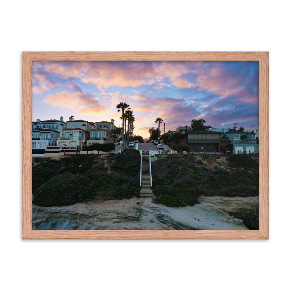 Nautilus Sunrise Framed poster