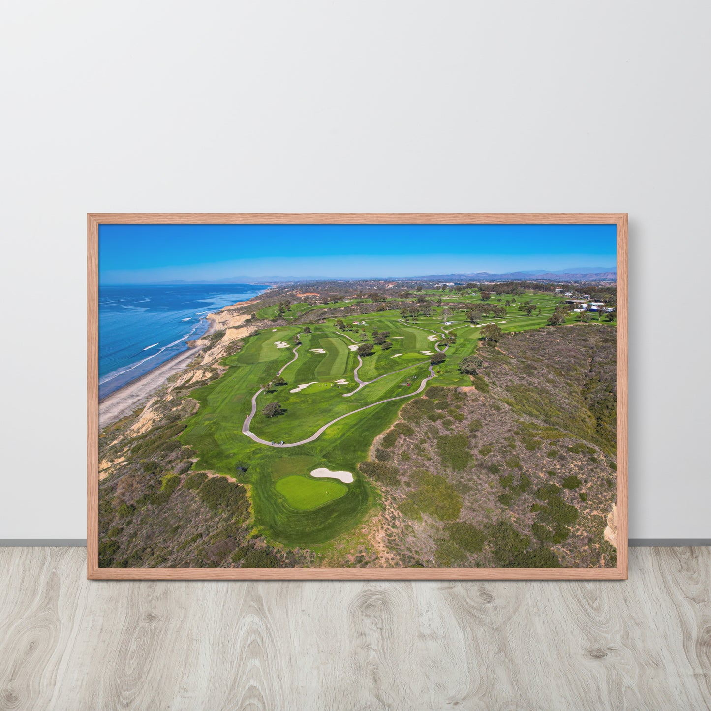 Torrey Pines Golf Course Framed poster