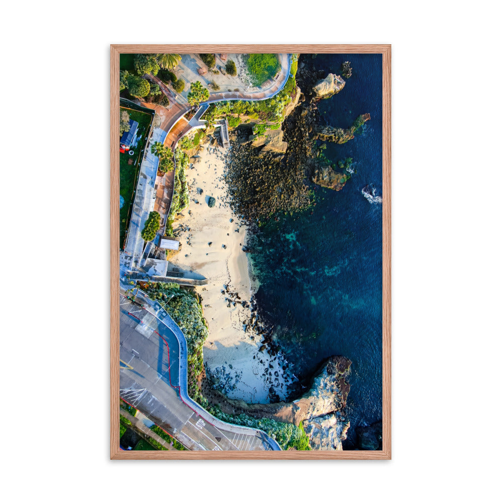 La Jolla Cove Framed poster