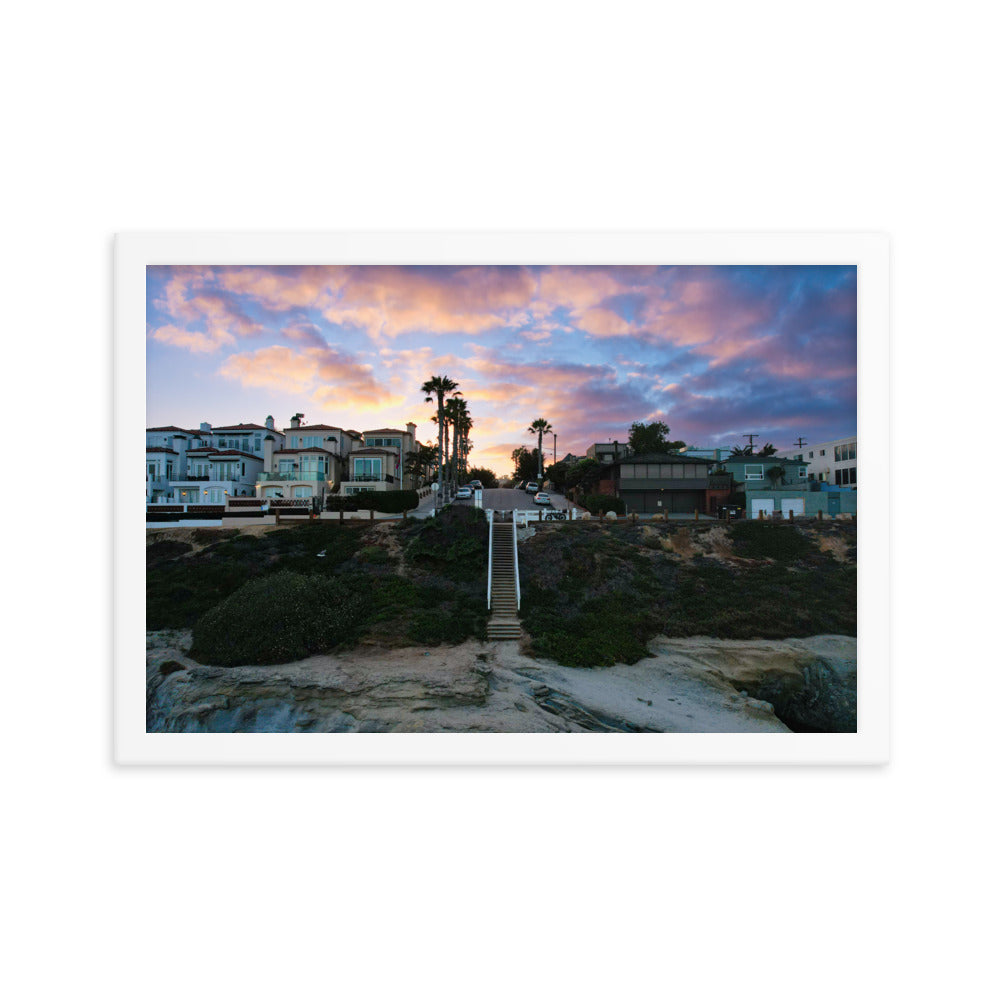 Nautilus Sunrise Framed poster