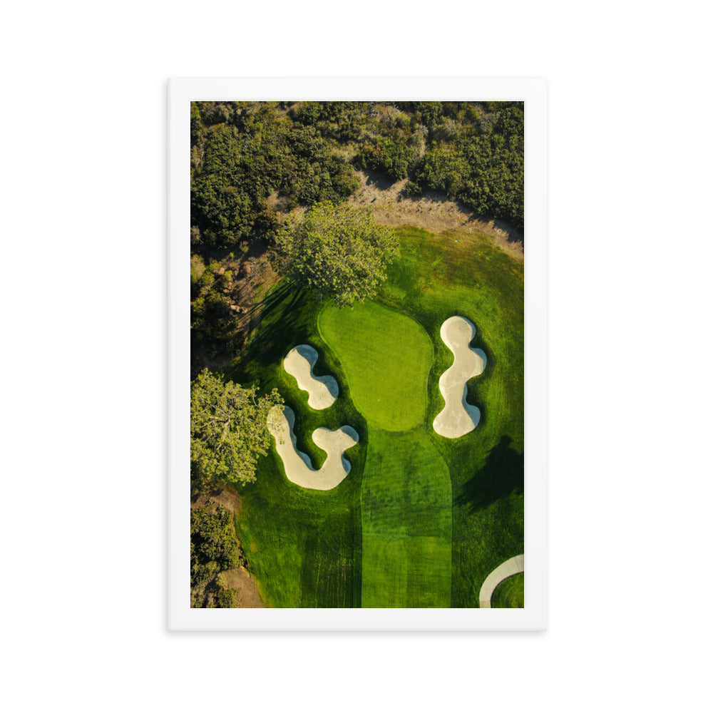 16th at Torrey Pines Framed poster
