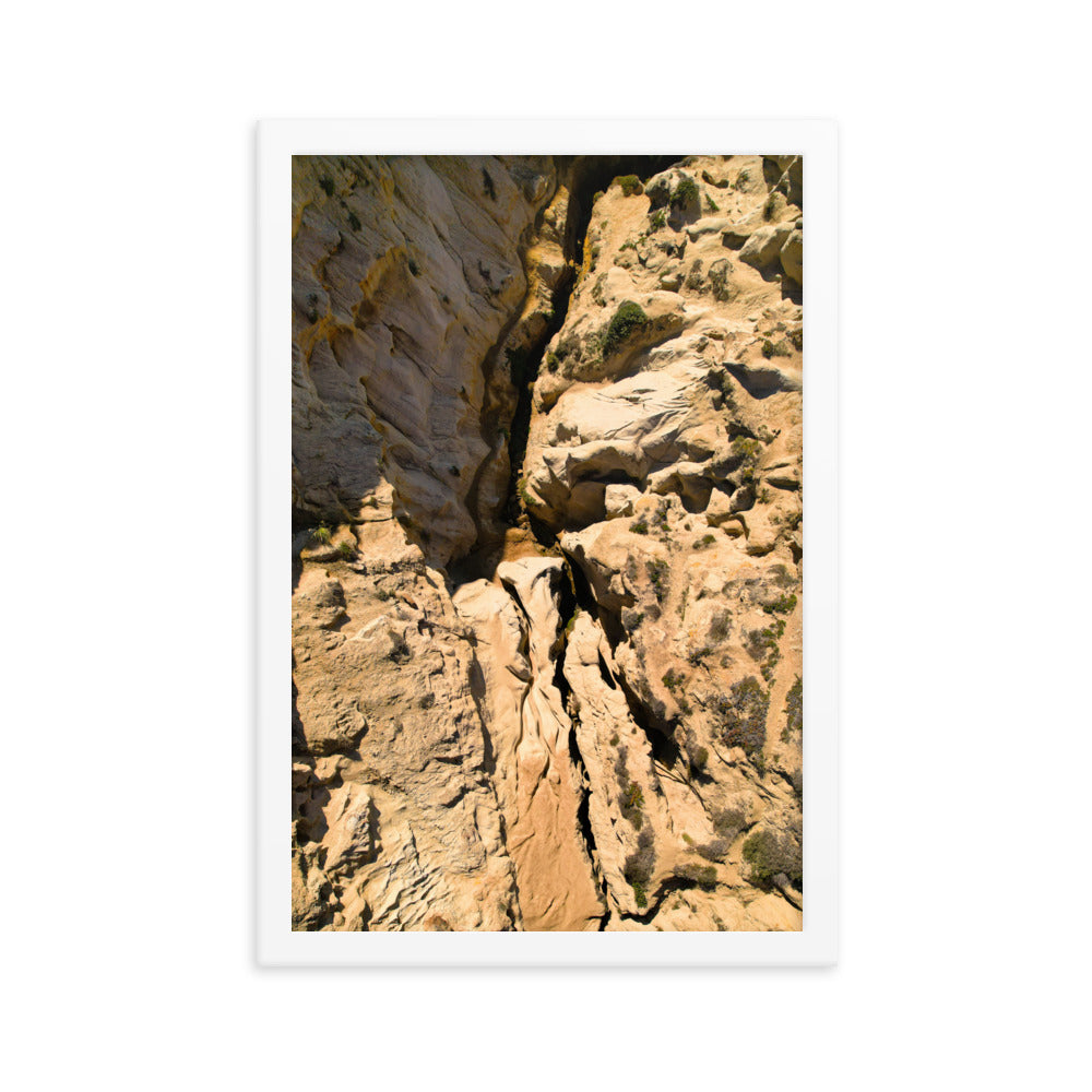 Ho Chi Min trail from above Framed poster