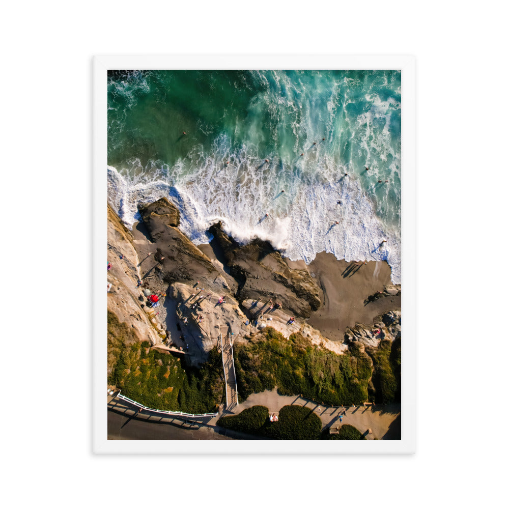 Hightide Summer Framed poster