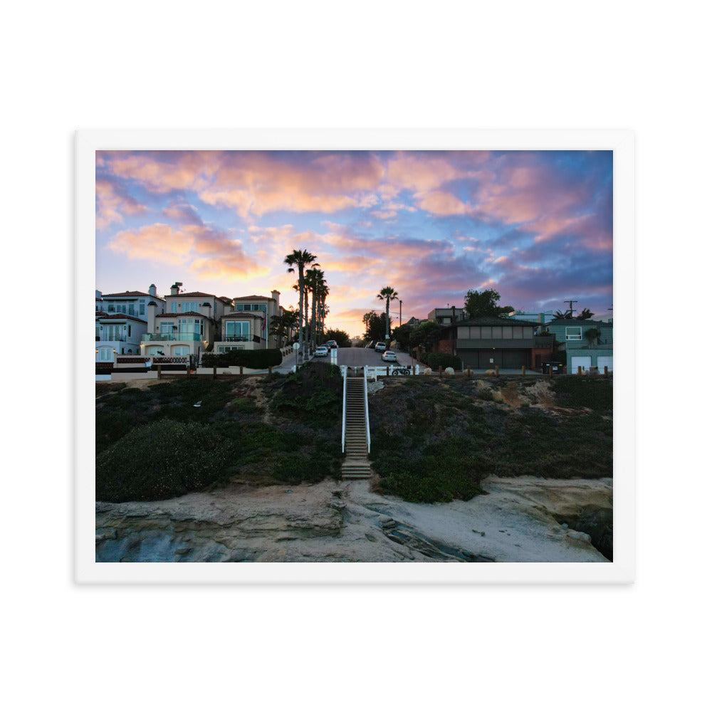 Nautilus Sunrise Framed poster
