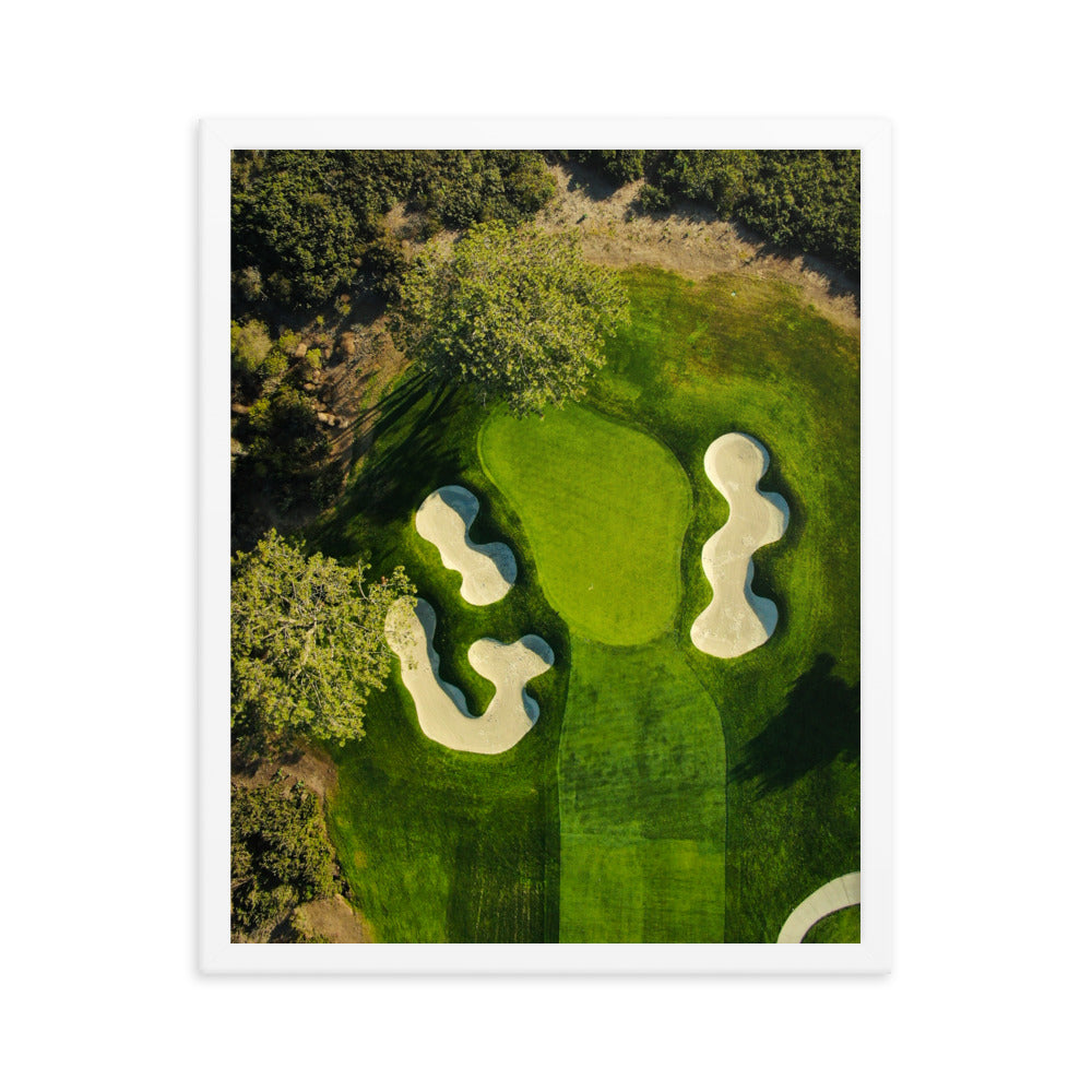 16th at Torrey Pines Framed poster