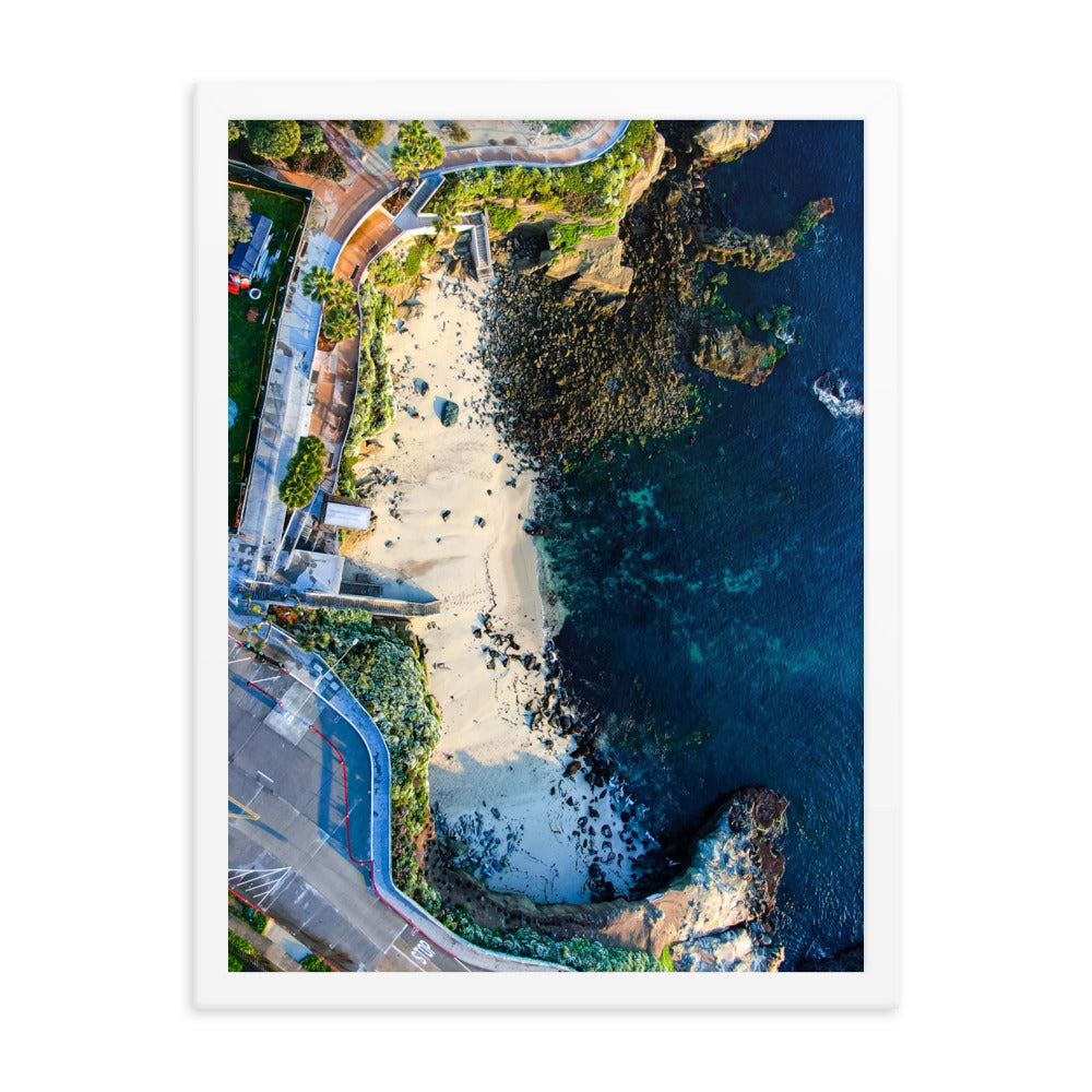 La Jolla Cove Framed poster