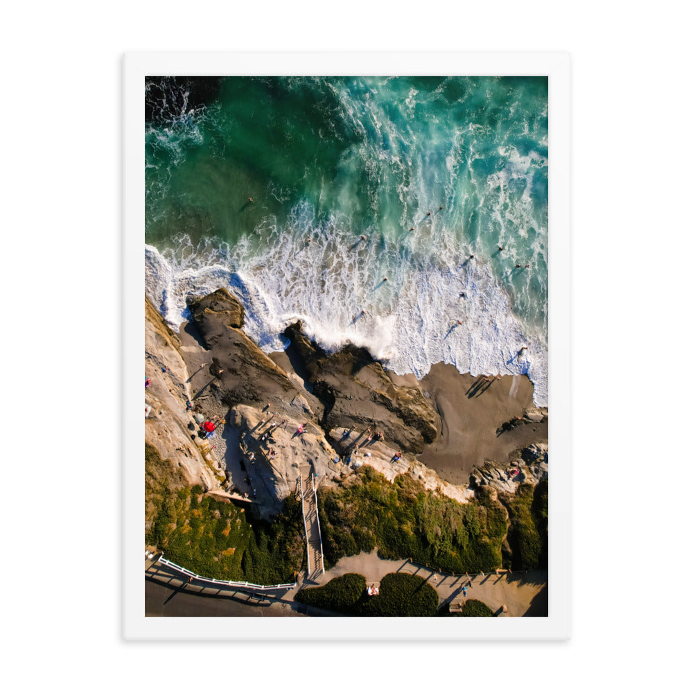 Hightide Summer Framed poster