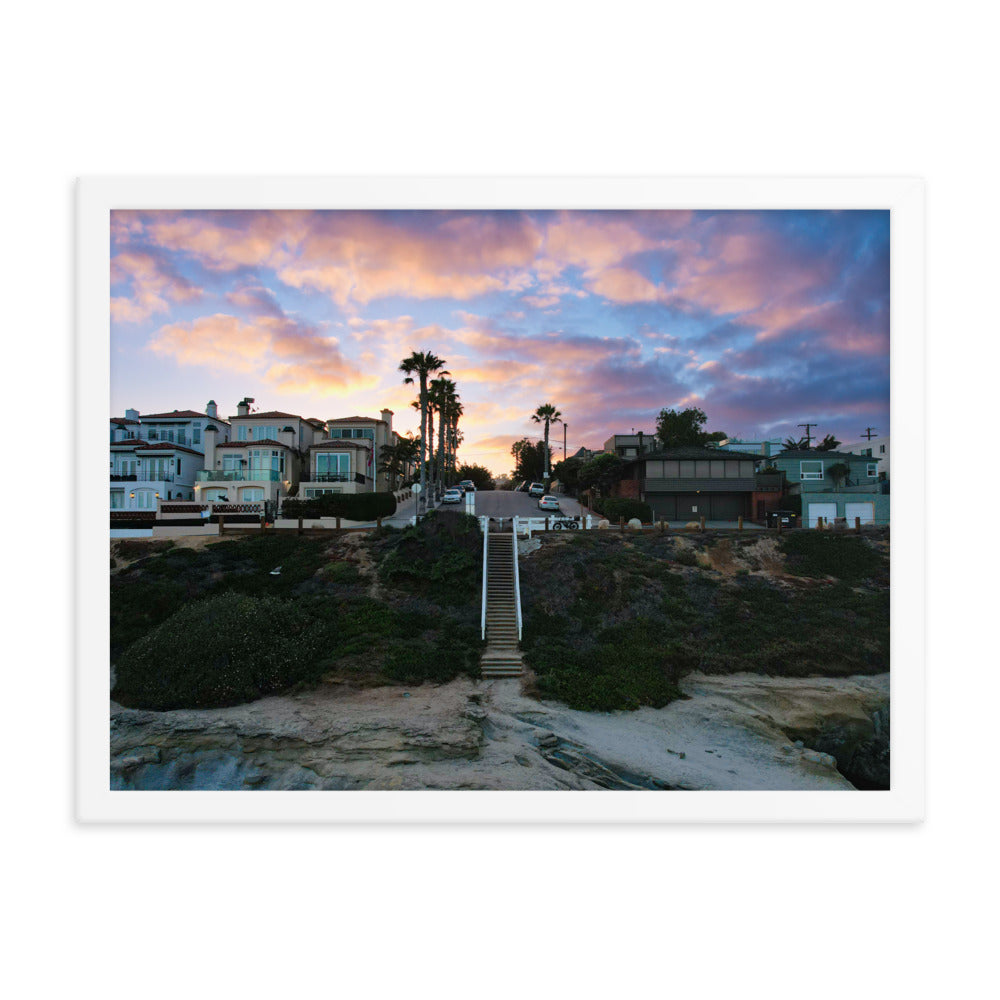 Nautilus Sunrise Framed poster