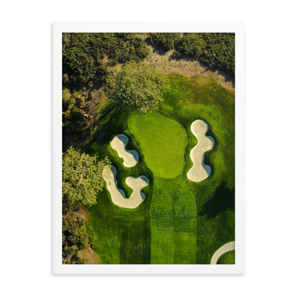16th at Torrey Pines Framed poster