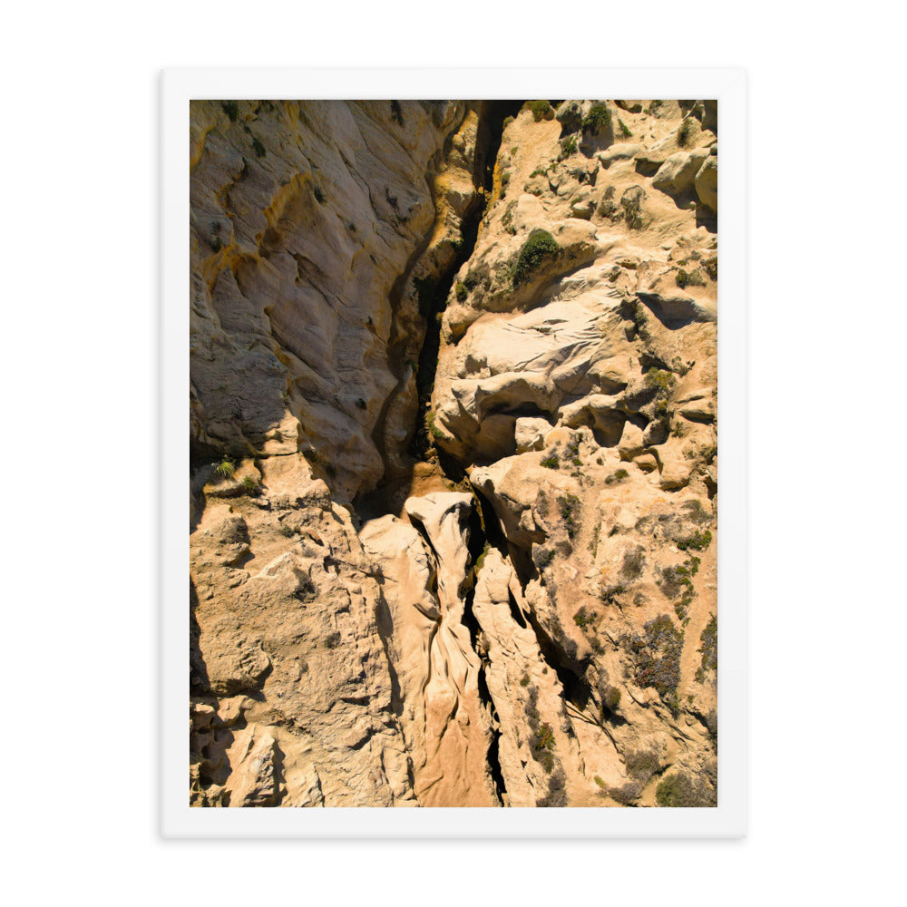 Ho Chi Min trail from above Framed poster
