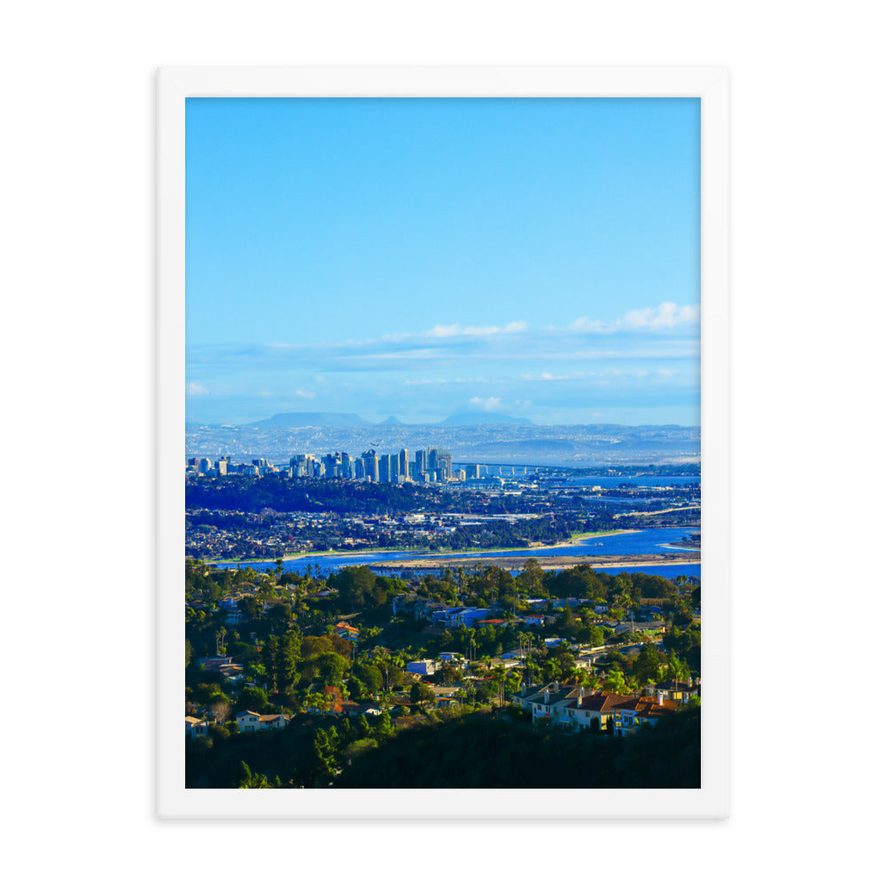 San Diego Framed poster