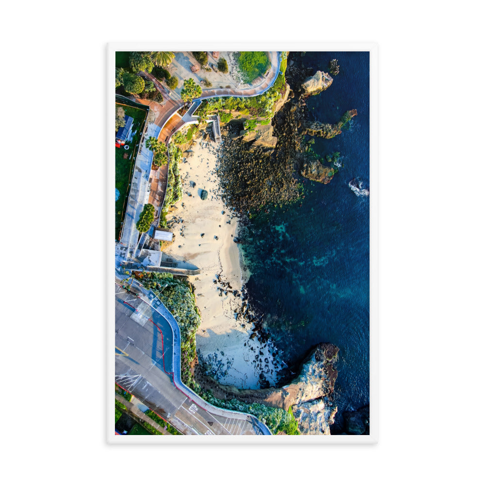 La Jolla Cove Framed poster
