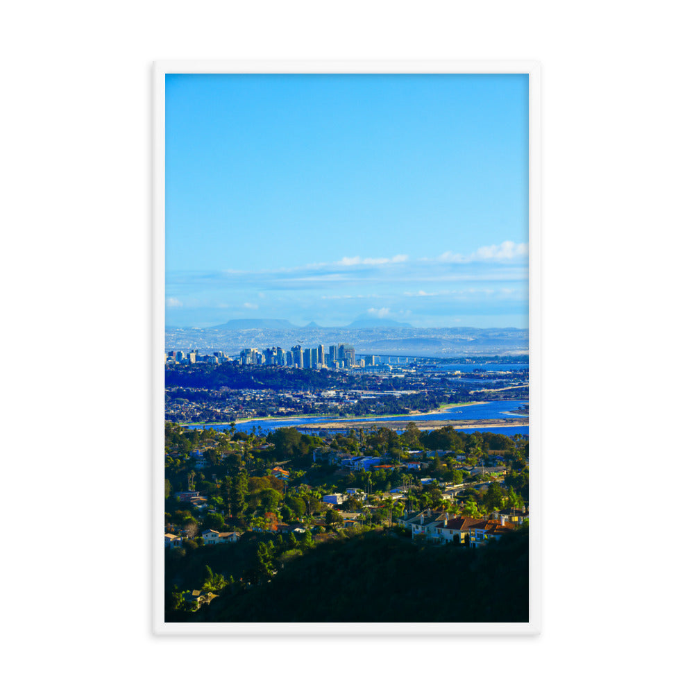 San Diego Framed poster