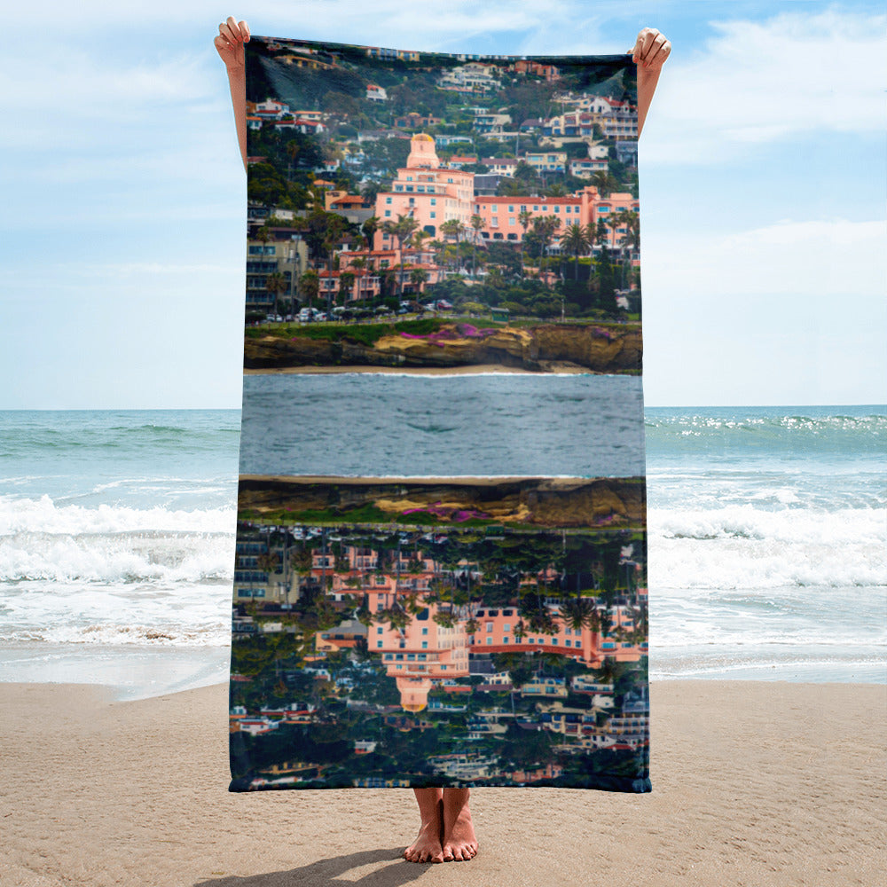 La V & La jolla Cove Towel