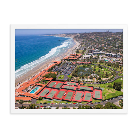 Beach Club & The Shores Framed poster