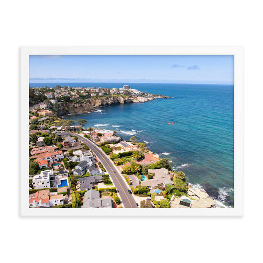 La Jolla Cove Framed poster