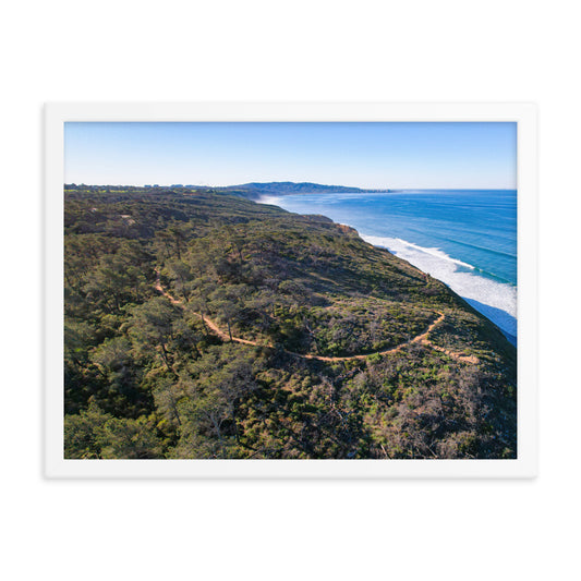 Hiking Framed poster