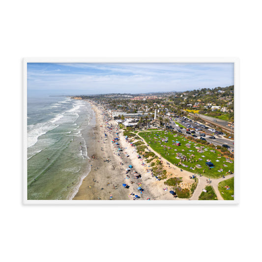 Del Mar Framed poster