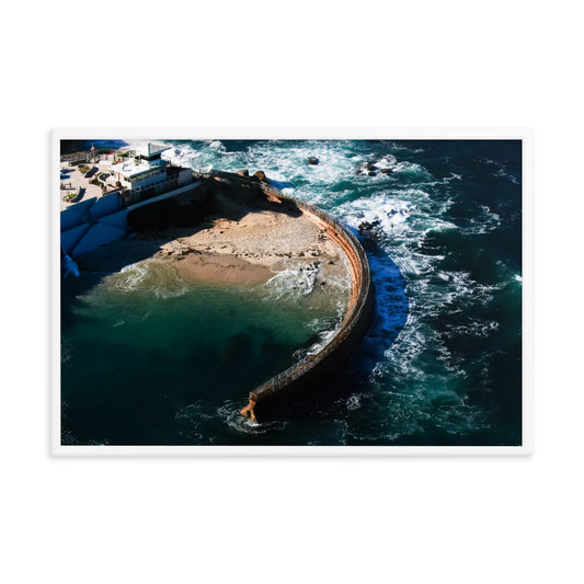 Childrens Pool Framed poster