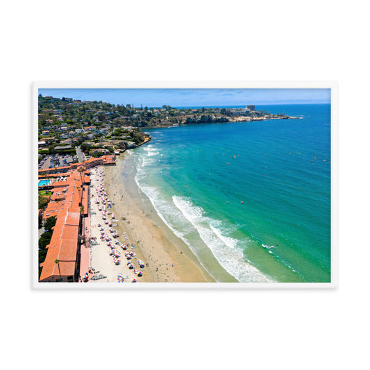 Beach Club Summer Framed poster