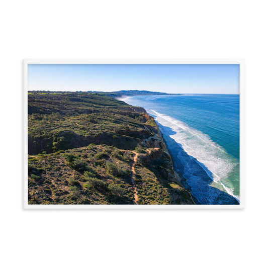 Morning Hike Framed poster